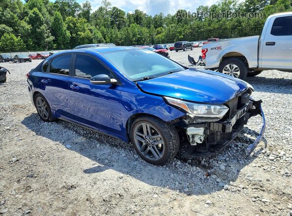 3KPF34AD1LE252149 2020 KIA FORTE Blue Front right