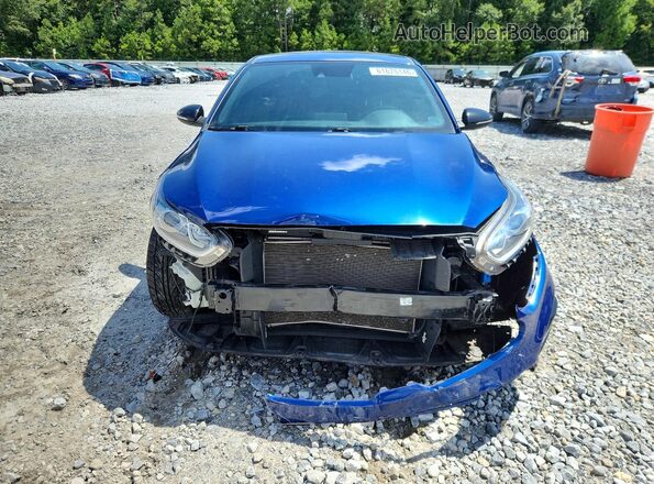 3KPF34AD1LE252149 2020 KIA FORTE Blue Front view