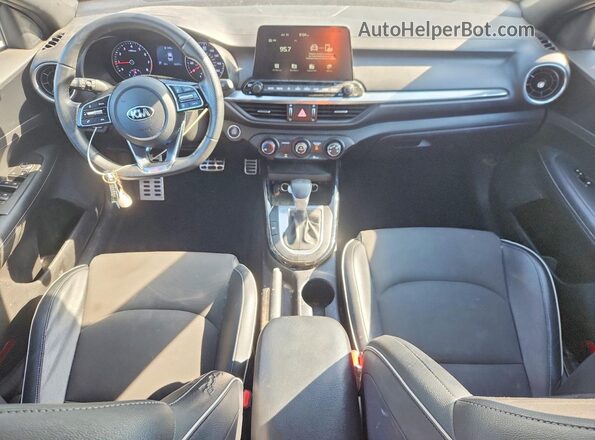 3KPF34AD1ME388184 2021 KIA FORTE White Вид панелі приладів