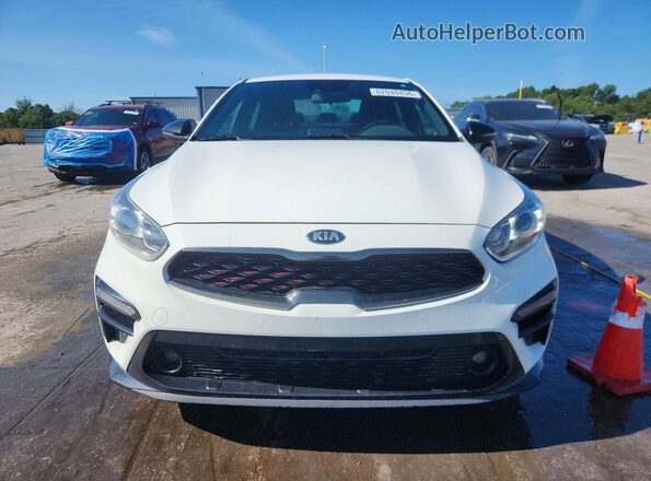 3KPF34AD1ME388184 2021 KIA FORTE White Вид спереду
