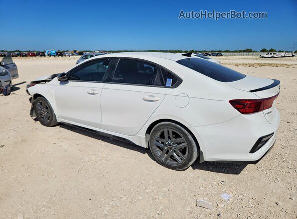 3KPF34AD1ME394468 2021 KIA FORTE White Rear left