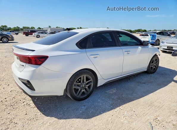 3KPF34AD1ME394468 2021 KIA FORTE White Rear right