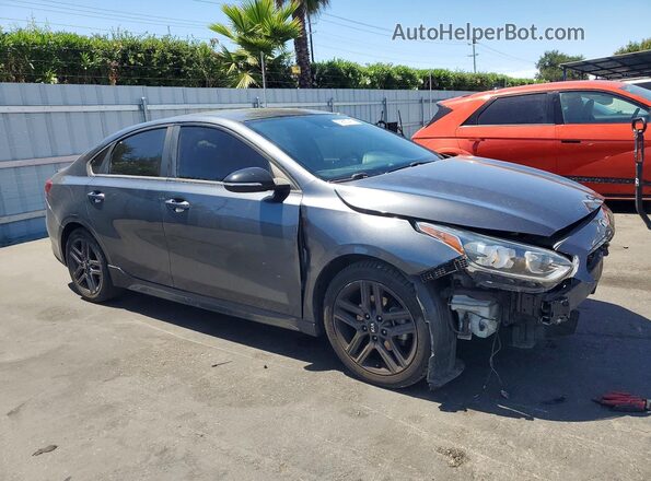3KPF34AD2LE228779 2020 KIA FORTE Gray წინა მარჯვენა