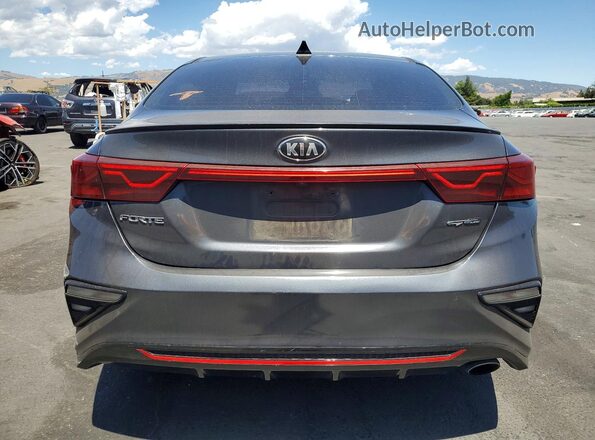 3KPF34AD2LE228779 2020 KIA FORTE Gray უკანა ხედი