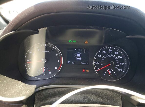 3KPF34AD2LE228779 2020 KIA FORTE Gray ხელსაწყოთა პანელის ხედი