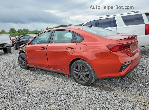 3KPF34AD2ME318984 2021 KIA FORTE Orange Tył lewy