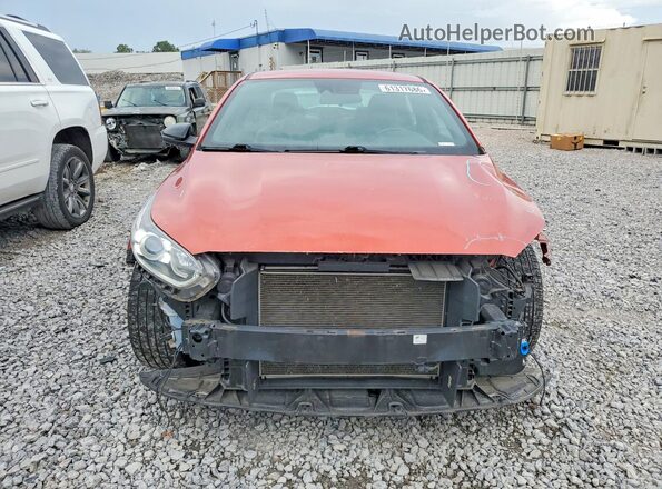 3KPF34AD2ME318984 2021 KIA FORTE Orange Widok z przodu