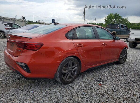 3KPF34AD2ME318984 2021 KIA FORTE Orange Tył prawy