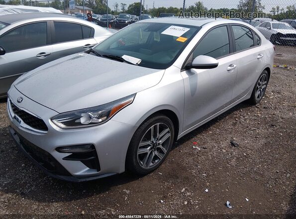3KPF34AD3KE013023 2019 KIA FORTE Silver Front left