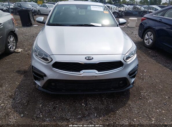 3KPF34AD3KE013023 2019 KIA FORTE Silver Front view