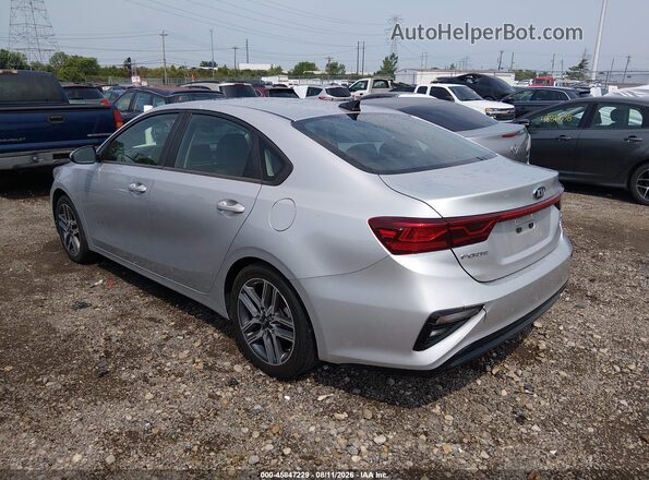 3KPF34AD3KE013023 2019 KIA FORTE Silver Rear left