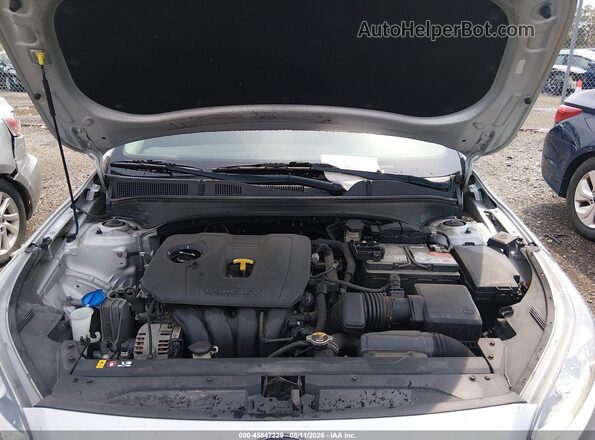 3KPF34AD3KE013023 2019 KIA FORTE Silver Rear view