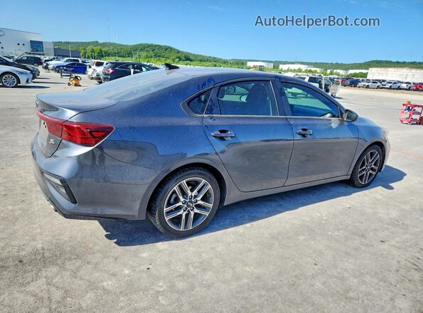 3KPF34AD3KE013846 2019 KIA FORTE Серый Задняя правая четверть
