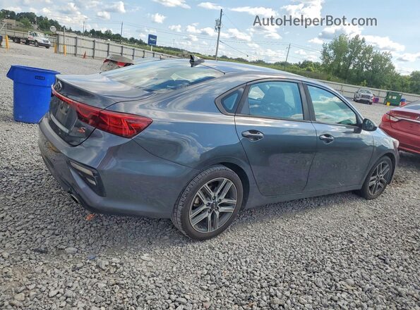 3KPF34AD3KE021574 2019 KIA FORTE Серый Задняя правая четверть