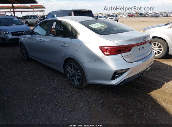3KPF34AD3KE028282 2019 KIA FORTE Серебряный Задняя левая четверть