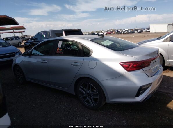 3KPF34AD3KE028282 2019 KIA FORTE Серебряный Вид задней части салона