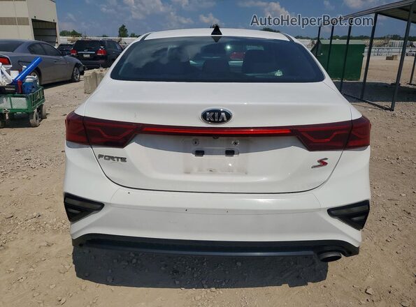 3KPF34AD3KE073416 2019 KIA FORTE White უკანა ხედი