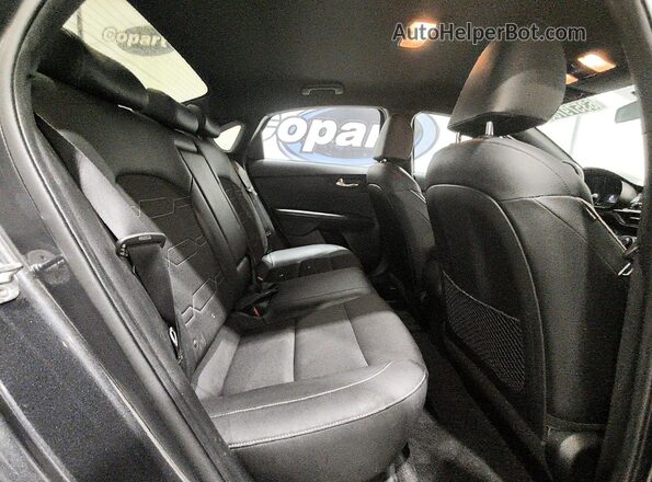 3KPF34AD3LE151954 2020 KIA FORTE Gray Rear seats view
