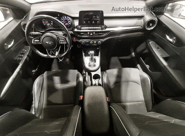 3KPF34AD3LE151954 2020 KIA FORTE Gray Dashboard view