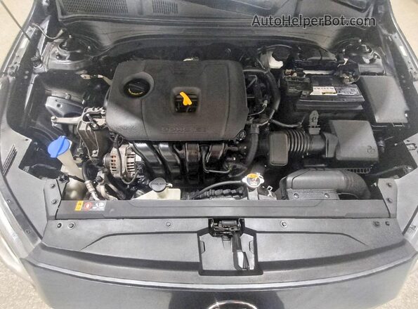 3KPF34AD3LE151954 2020 KIA FORTE Gray Rear interior view