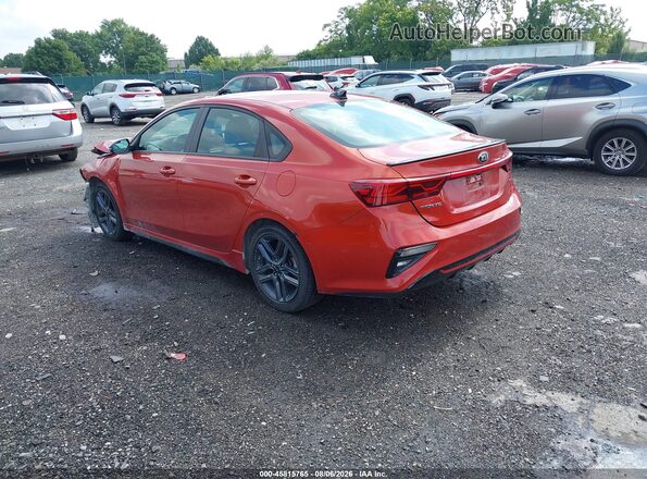 3KPF34AD3LE200716 2020 KIA FORTE Orange Հետևի ձախ