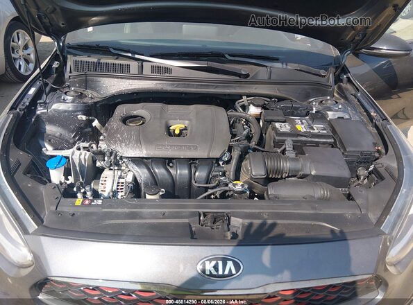 3KPF34AD3ME377378 2021 KIA FORTE Черный Вид сзади