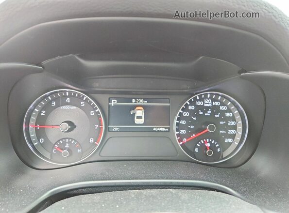 3KPF34AD3RE746201 2024 KIA FORTE Gray ხელსაწყოთა პანელის ხედი