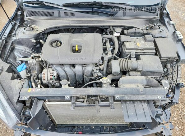 3KPF34AD3RE746201 2024 KIA FORTE Gray უკანა სალონის ხედი