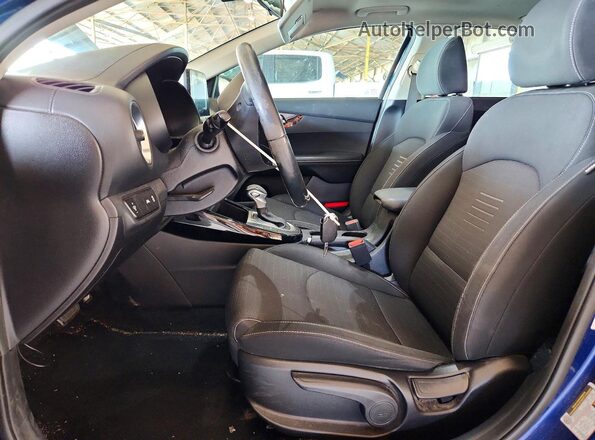 3KPF34AD4KE013077 2019 KIA FORTE Blue Widok wnętrza z przodu