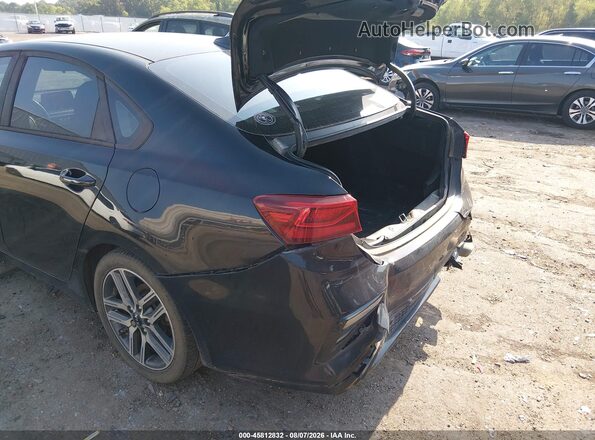 3KPF34AD4KE113681 2019 KIA FORTE Black წინა ხედი