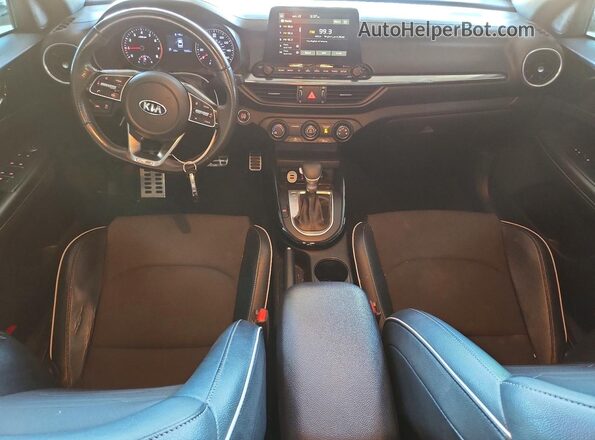 3KPF34AD4LE248726 2020 KIA FORTE White Widok deski rozdzielczej