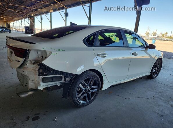 3KPF34AD4LE248726 2020 KIA FORTE White Tył prawy