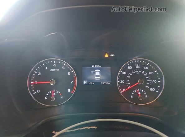 3KPF34AD4LE248726 2020 KIA FORTE White Widok zestawu wskaźników