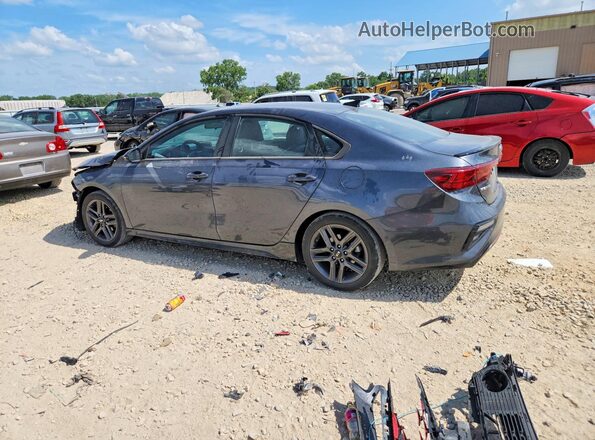 3KPF34AD4ME292520 2021 KIA FORTE Gray Задня ліва чверть