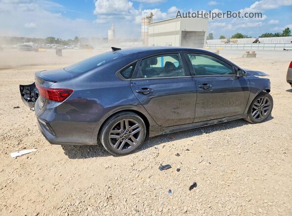 3KPF34AD4ME292520 2021 KIA FORTE Gray Задня права чверть