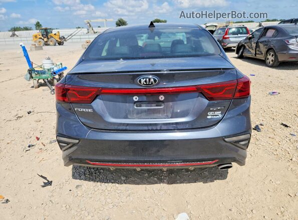 3KPF34AD4ME292520 2021 KIA FORTE Gray Вид ззаду