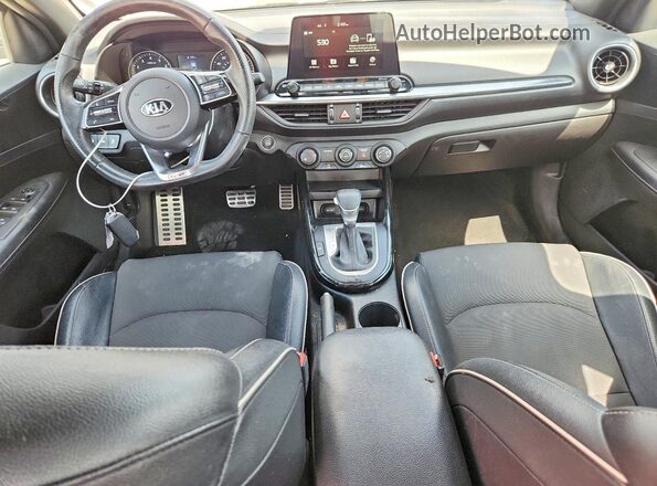 3KPF34AD4ME292520 2021 KIA FORTE Gray Вид панелі приладів