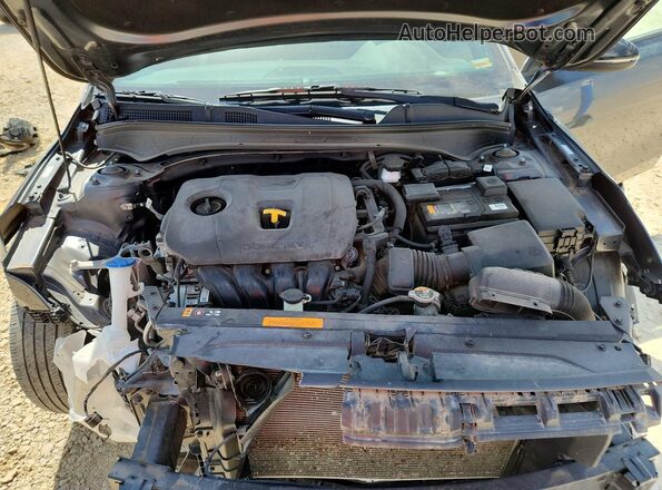3KPF34AD4ME292520 2021 KIA FORTE Gray Вид задньої частини салону