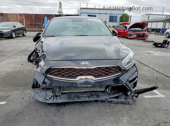 3KPF34AD4ME377163 2021 KIA FORTE Black Front view