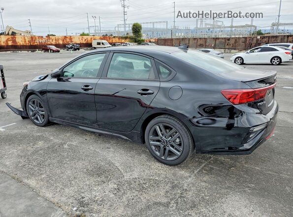 3KPF34AD4ME377163 2021 KIA FORTE Black Rear left