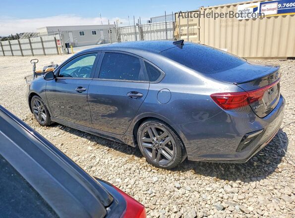 3KPF34AD4ME402871 2021 KIA FORTE Charcoal Задня ліва чверть