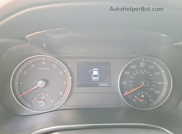 3KPF34AD5LE176516 2020 KIA FORTE White ხელსაწყოთა პანელის ხედი