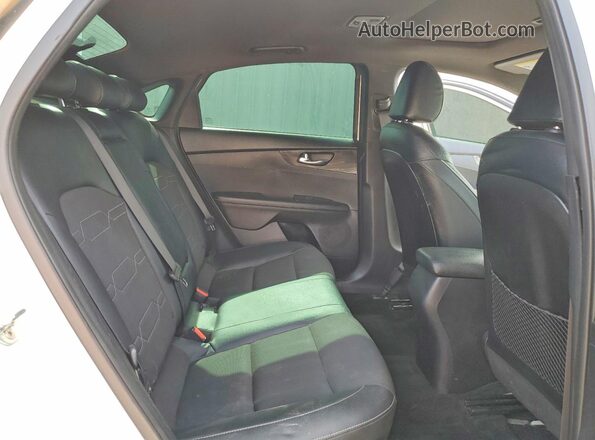 3KPF34AD5LE176516 2020 KIA FORTE White უკანა სავარძლების ხედი