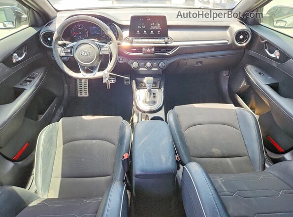 3KPF34AD5LE240554 2020 KIA FORTE White Առջևի վահանակի տեսք