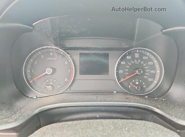 3KPF34AD5LE250761 2020 KIA FORTE Black Widok zestawu wskaźników