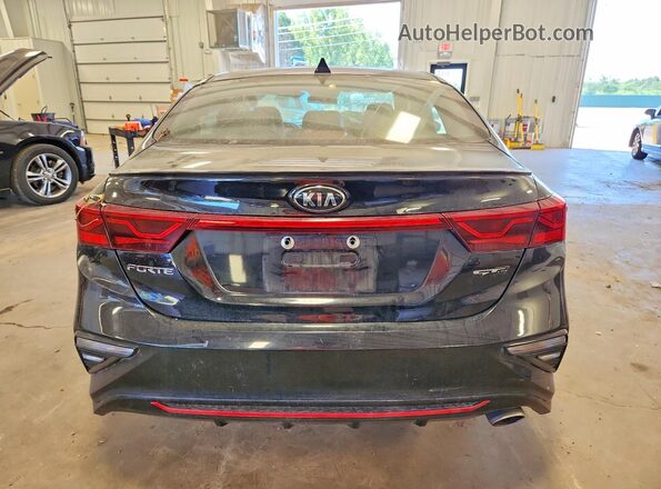 3KPF34AD5LE257712 2020 KIA FORTE Black Вид ззаду