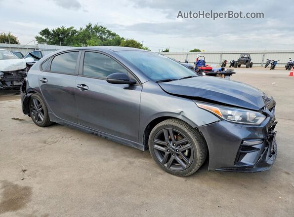 3KPF34AD5ME264788 2021 KIA FORTE Black Передня права чверть
