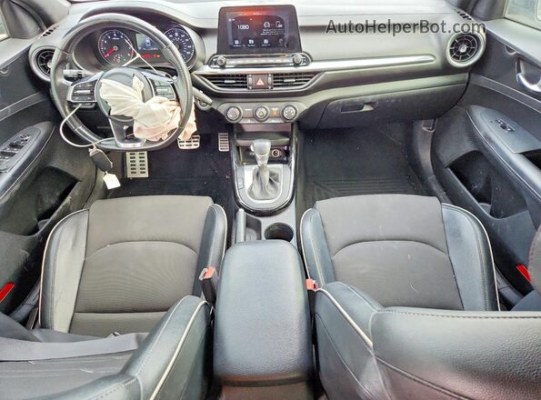 3KPF34AD5ME264788 2021 KIA FORTE Black Вид панелі приладів