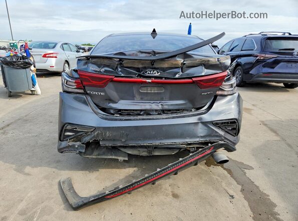 3KPF34AD5ME264788 2021 KIA FORTE Black Вид ззаду