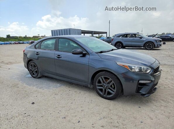 3KPF34AD5ME269490 2021 KIA FORTE Charcoal Widok deski rozdzielczej